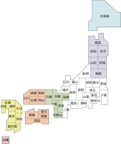 日本地図